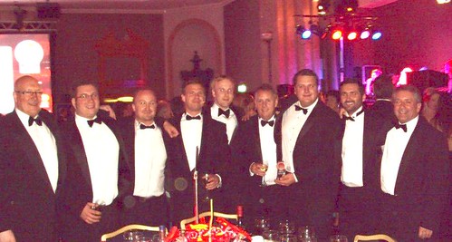 David Cunningham at Glittering Plastic Industry Awards London 2011