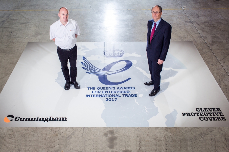 Cunningham Win the Queen's Award for Enterprise 2017