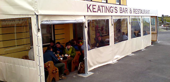 Keating's Bar & Restaurant Beer Garden & Smoking Canopy