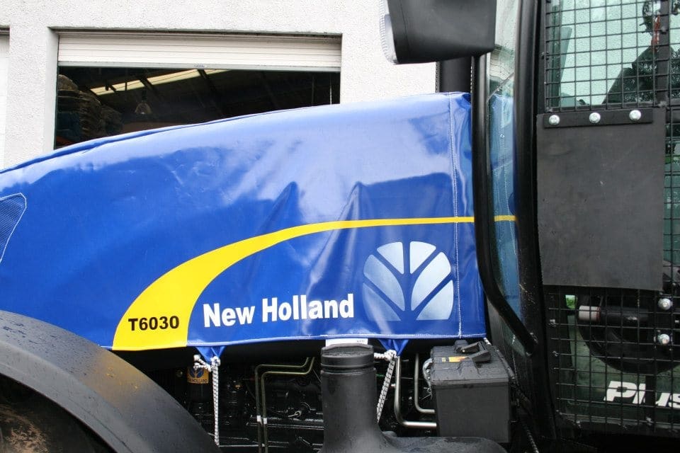 Blue Tractor Bonnet Cover for New Holland T6030 (1)