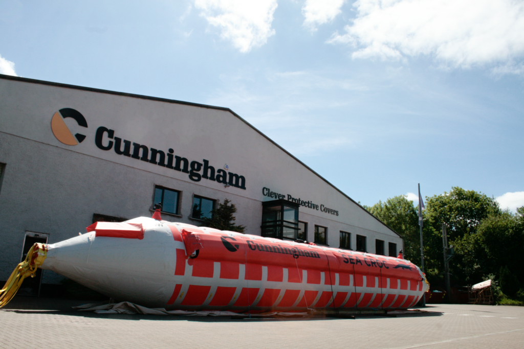 Cunningham's Inflatable Sea Croc Towable Bladder at Factory