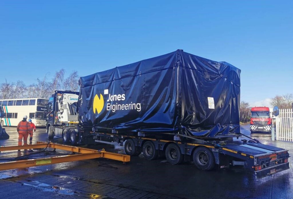 Reusable 900gsm PVC Modular Building Covers for Jones Engineering