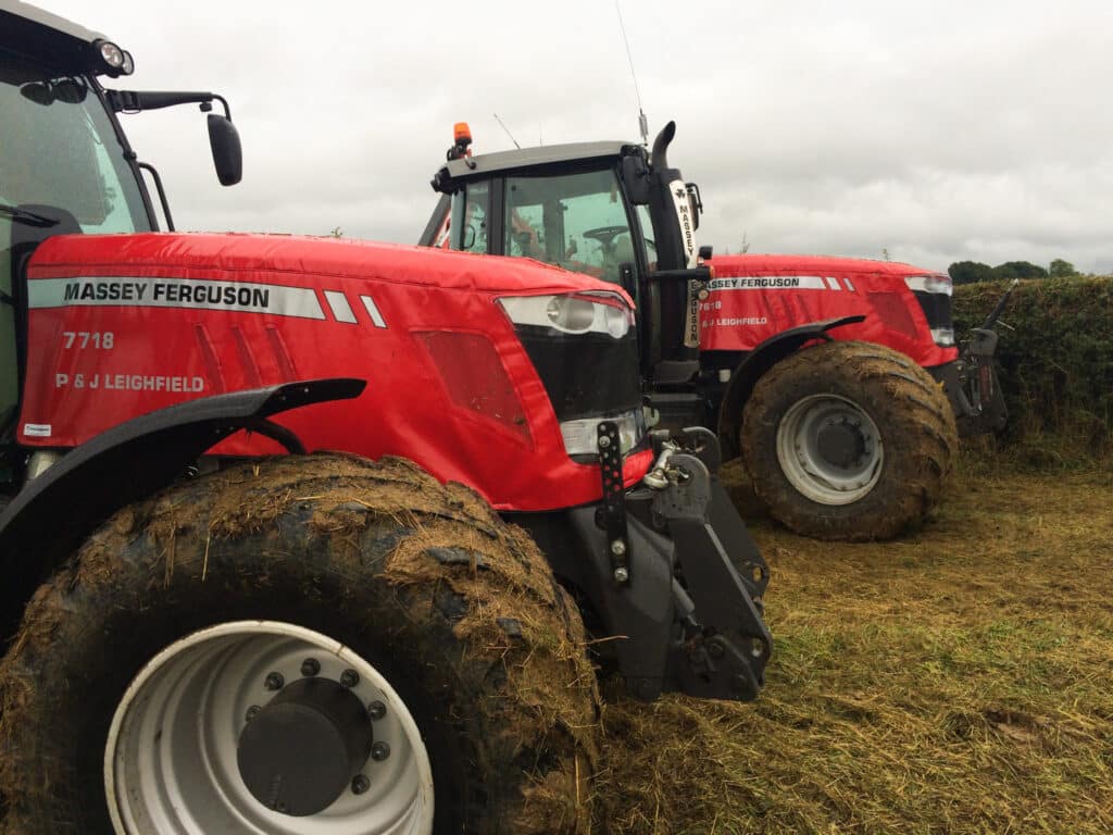 Massey ferguson tractor bonnet covers