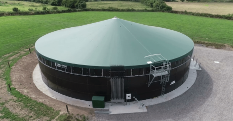 Slurry Store Cover Green Slurry Store Cover by Cunninghams