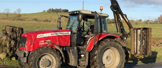 Red massey ferguson bonnet cover